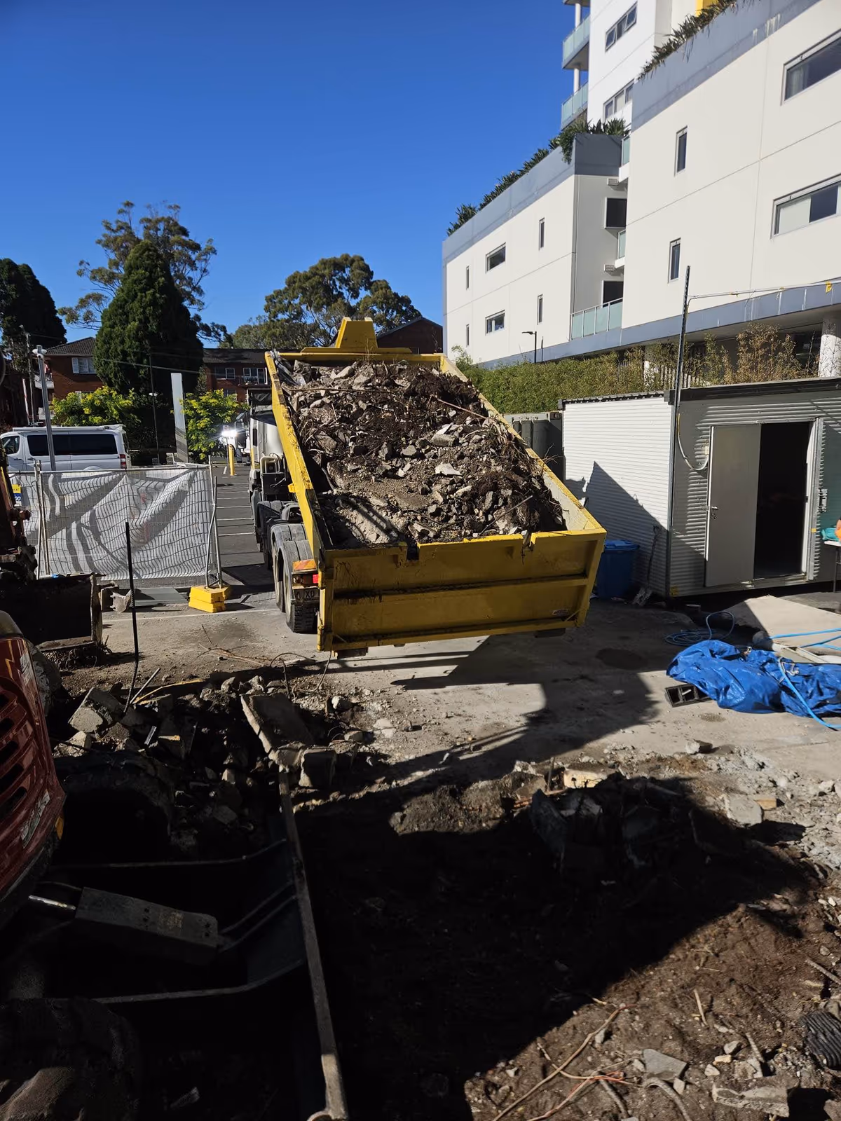 Completed demolition project handover Melbourne