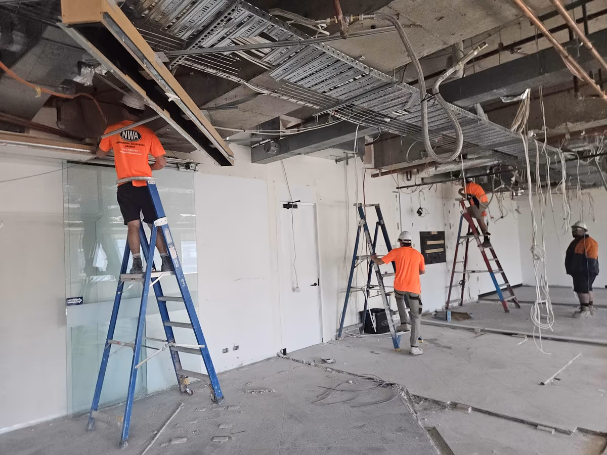 Commercial fit-out removal Melbourne