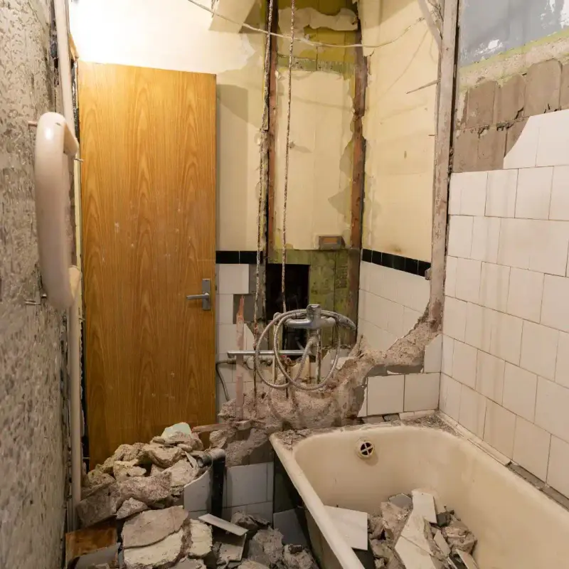 MLB Demolition team at work